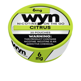 Citrus Wyn Bolsas de Nicotina 6mg